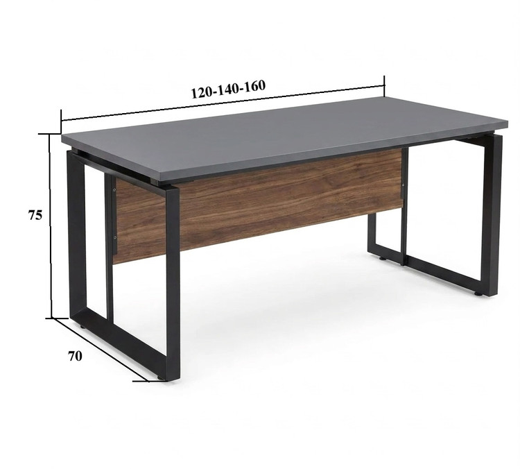 میز اداری مدل Wd-68 پایه با مقطع مثلثی