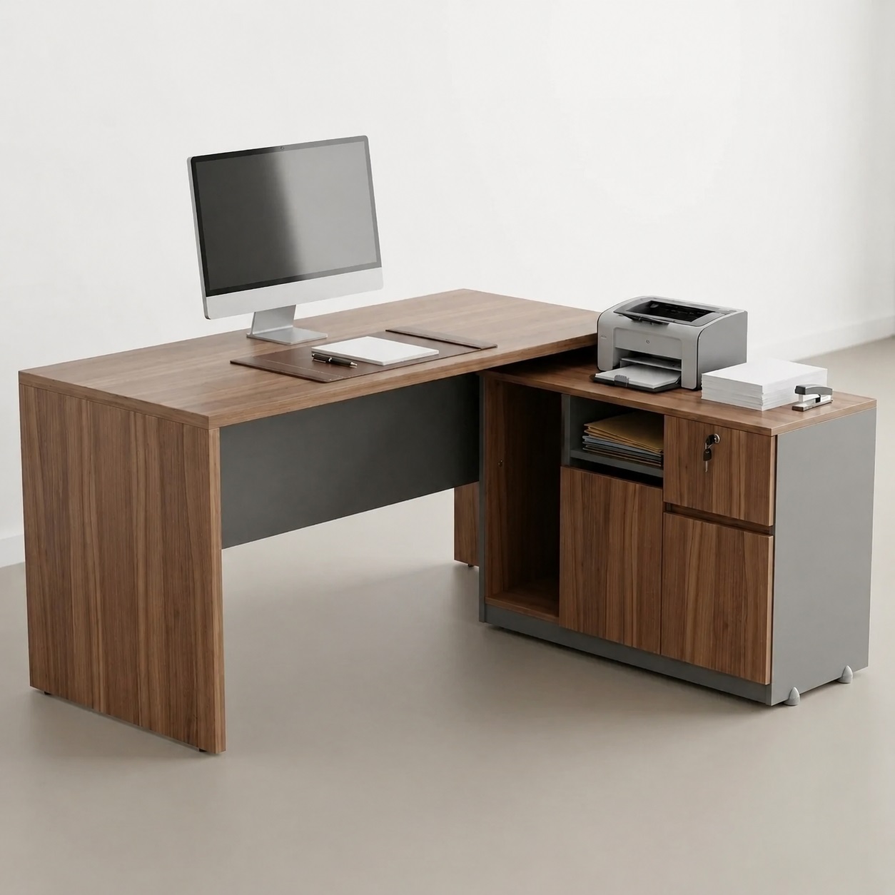 میز و فایل کارمندی مدل Wd-105