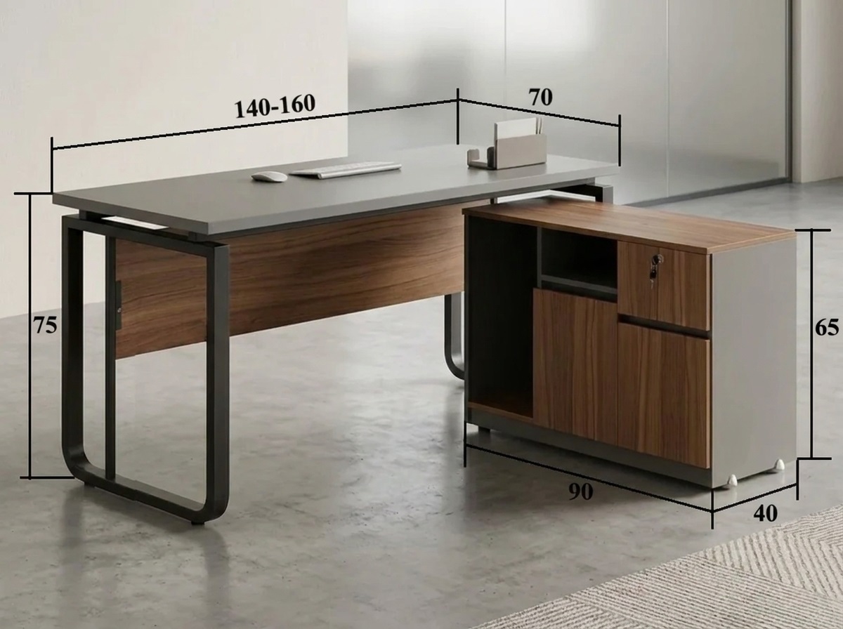 میز و فایل کارمندی مدل Wd-107